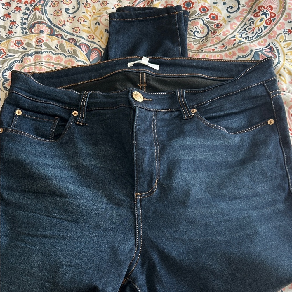STS Blue High Rise Dark Denim Jeans